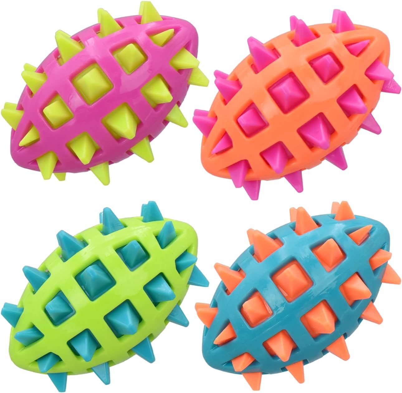 Multipet Spike Spiked Football Dog Toy